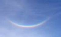 The rare upside down rainbow rarely causes 'fever' in Britain