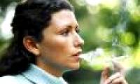 The rate of British women with high lung cancer due to smoking