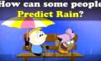 The reason many people can predict rain through air odors