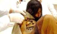 The secret has not been revealed about the mummy of a 500-year-old girl intact