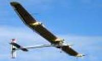 The solar plane first flew across Europe