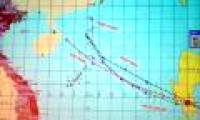 The storm with extraordinary speed is heading into the South China Sea