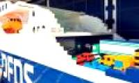 The three-ton ship by lego set a world record