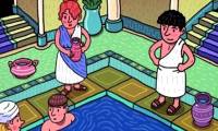The truth about the rather 'creepy' way of bathing and going to the toilet of ancient people