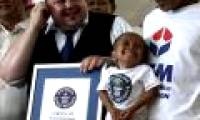 The world's shortest dwarf is nearly 60 cm tall
