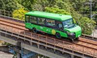 Trains that run on railways in Japan start operating
