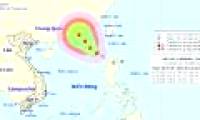 Tropical depressions intensified into storm No. 8