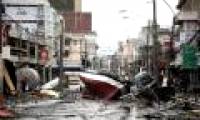 Tsunami flattens a Chilean town