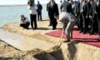Turkmenistan built lakes in the desert
