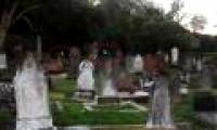 Two 'ghosts' in Australian cemetery