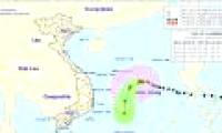 Typhoon 7, level 13, is approaching the Spratly Islands