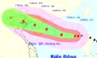 Typhoon Kalmaegi entered the South China Sea, possibly landing in Quang Ninh - Hai Phong
