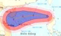 Typhoon Krosa is stronger and accelerates into the South China Sea