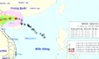 Typhoon landfall in Quang Ninh - Nam Dinh, heavy rain up to 400mm, 4.0-4.5m rise