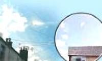 UFO appeared in England