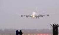Video: A380 aircraft showcased horizontal landing in the big storm