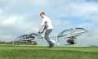 Video: British plumber flying car