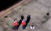 Video: China tested flying robots specializing in delivery