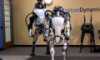 Video: The figure of the Boston Dynamics Atlas robot is very well balanced and hard to fall