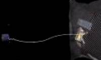 Video: The project to manufacture space hook TB to remove garbage in space