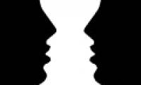 Visual illusion 'brain pain' most: This picture is white, or black background?