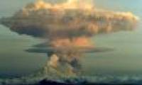 Volcanic dust smoke like an atomic bomb
