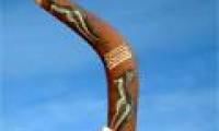 What made Boomerang return to position after throwing?