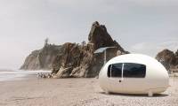 What's in an egg-shaped 6m square house that costs $ 56,000?