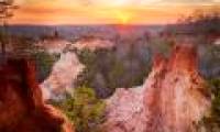 Where is the majestic Providence Canyon in America created?