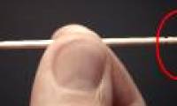 Why did the Japanese use their toothpicks to break their tails?