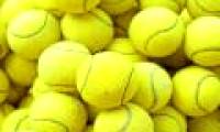Why do tennis balls have a ruffled green surface?
