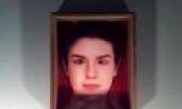 Why do the characters in the painting always follow our eyes?