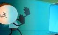 Why is blue light from the phone harmful to the eyes?