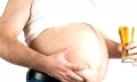 Why is it that almost only men own 'beer belly'?