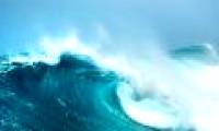 Why is the sea still calm and still have waves?