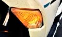 Why is the turn signal light orange?