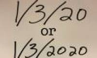 Why should not write 2020 into 20?