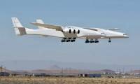 World's largest plane flies record high