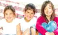 Young make friends before speaking